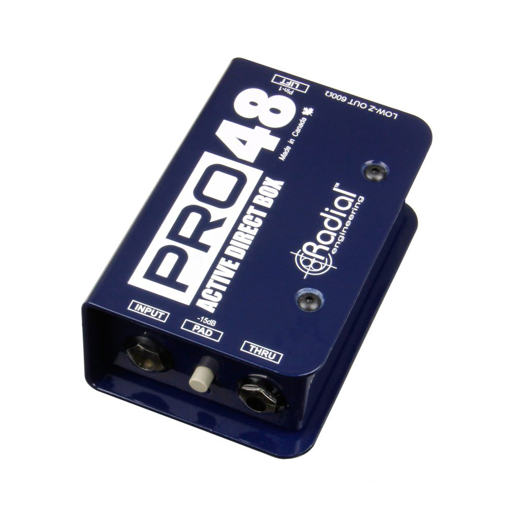 Radial PRO48 Active DI Box DI Boxes Microphones Studiospares