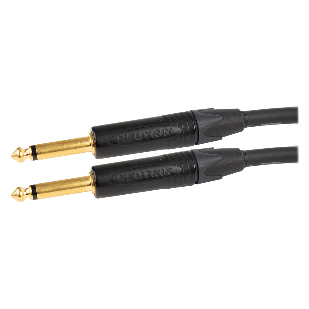 Pro Neutrik Guitar Lead Gold Jack 10m Leads Jack Cables & Leads