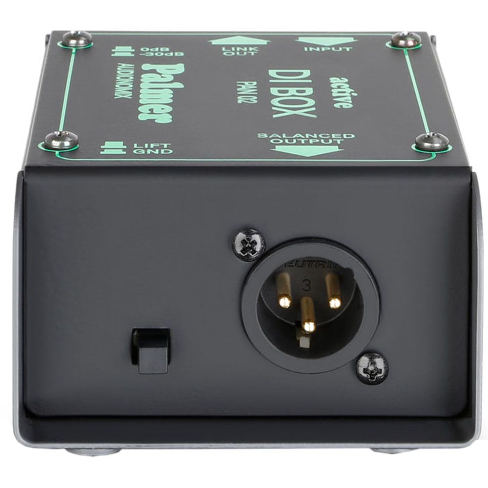 Palmer PAN 02 Active DI Box DI Boxes Microphones Studiospares