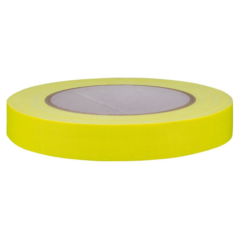 Gaffer Tape 19mm Neon Yellow - Adhesive Tape - Accessories - Studiospares